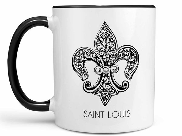 St. Louis Fleur De Lis Coffee Mug