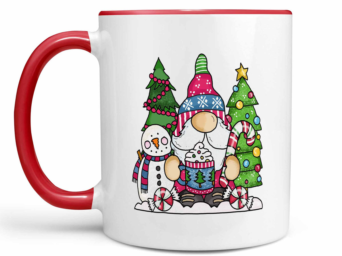 Christmas Coffee Mug Painted Gnome Glass Coffee Mug Designs Gnome