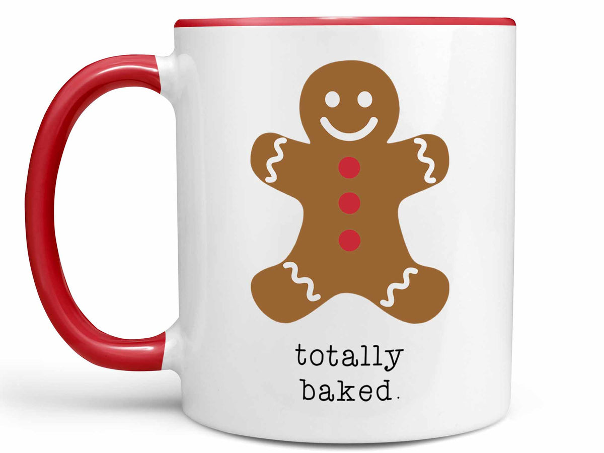 Red & White Gingerbread Man Mug, 18 Oz.