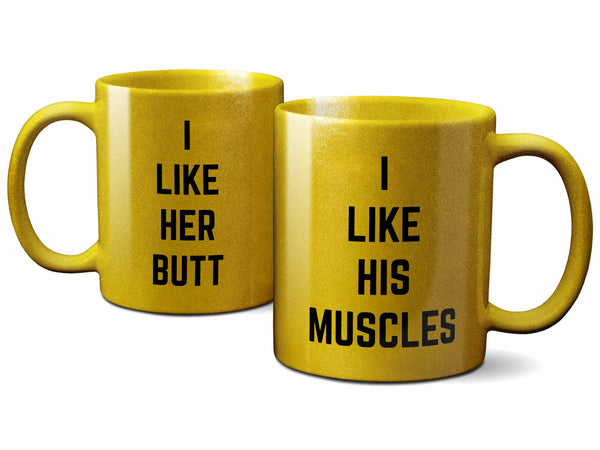 His and Hers Fitness Coffee Mugs,Coffee Mugs Never Lie,Coffee Mug