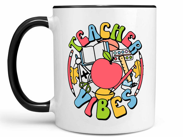 Teacher Vibes Coffee Mug