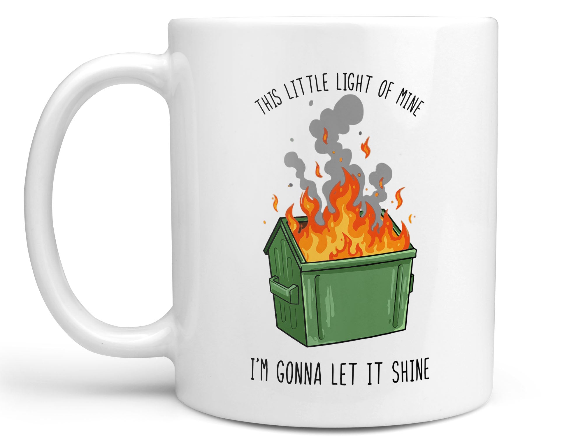 Dumpster Fire Coffee Mug