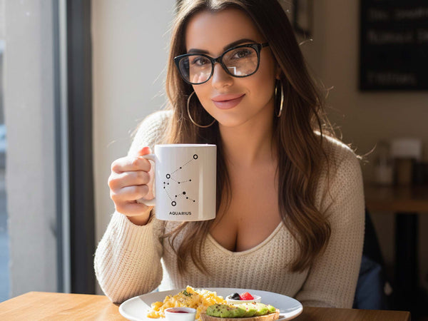 Aquarius Constellation Coffee Mug