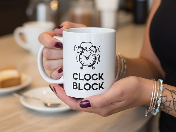 Clock Block Coffee Mug