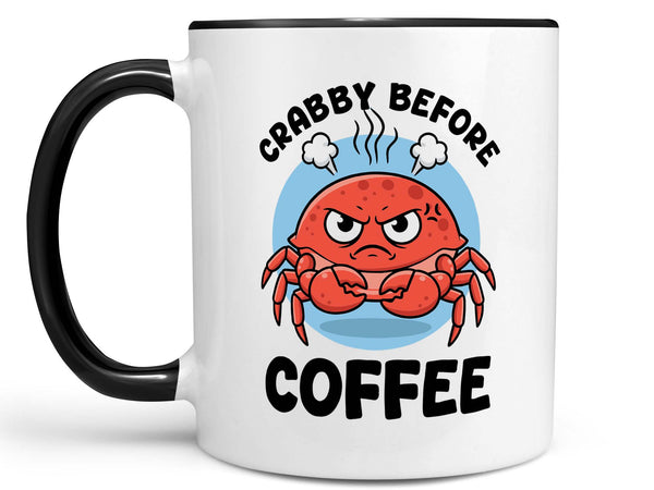Crabby Before Coffee Mug