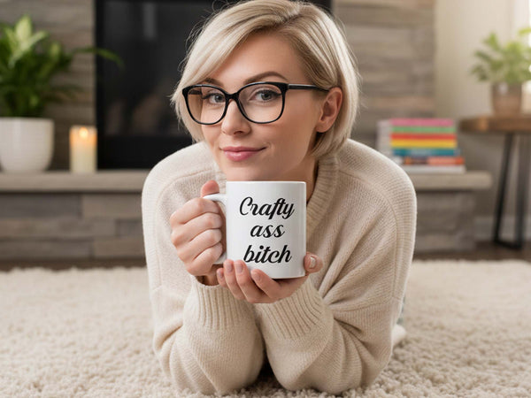 Crafty Ass Bitch Coffee Mug