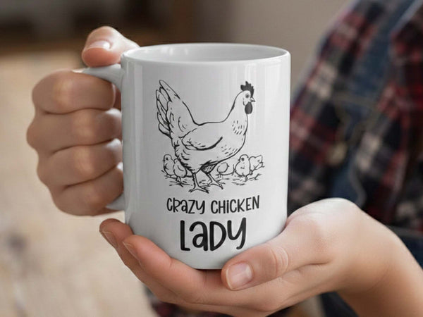 Crazy Chicken Lady Coffee Mug