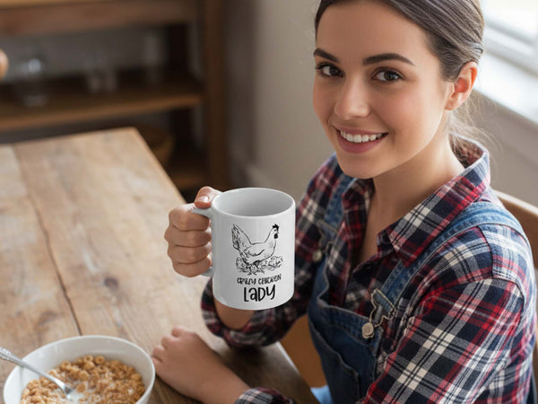 Crazy Chicken Lady Coffee Mug