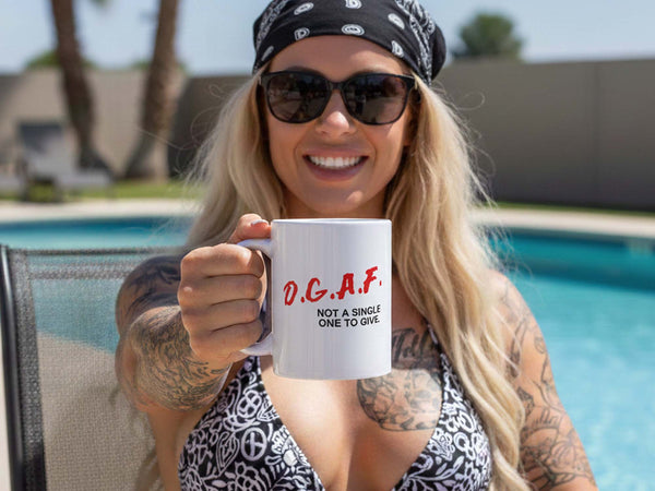 D.G.A.F. Dare Coffee Mug