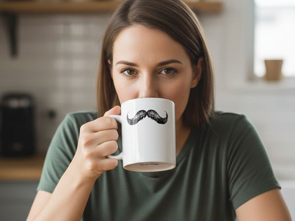 Fake Mustache Coffee Mug