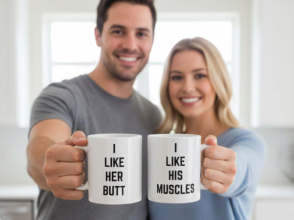 His and Hers Fitness Coffee Mugs