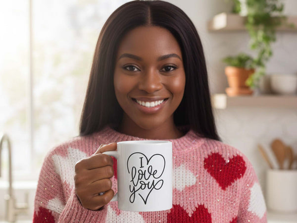 I Love You Coffee Mug