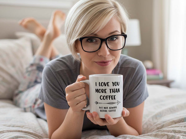 I Love You More than Coffee Mug