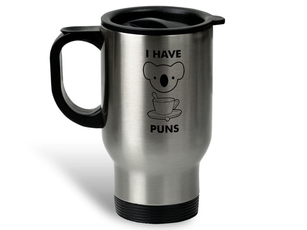 I Have Koala Tea Puns Coffee Mug