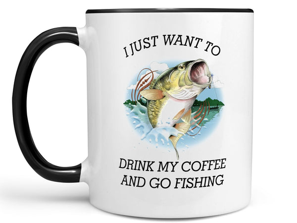 Coffee and Fishing Coffee Mug