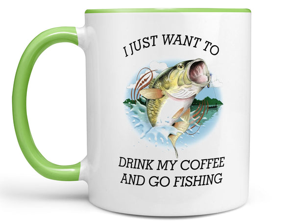 Coffee and Fishing Coffee Mug