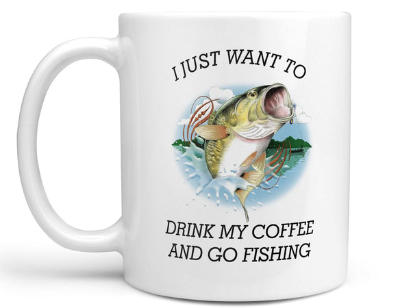 Coffee and Fishing Coffee Mug