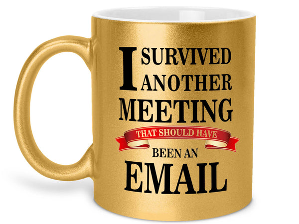Meeting Survivor Coffee Mug