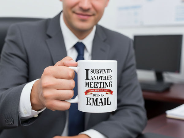 Meeting Survivor Coffee Mug