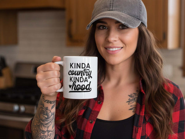 Kinda Country Kinda Hood Coffee Mug