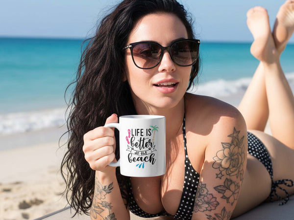 Better at the Beach Coffee Mug