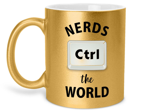 Nerds Control the World Coffee Mug