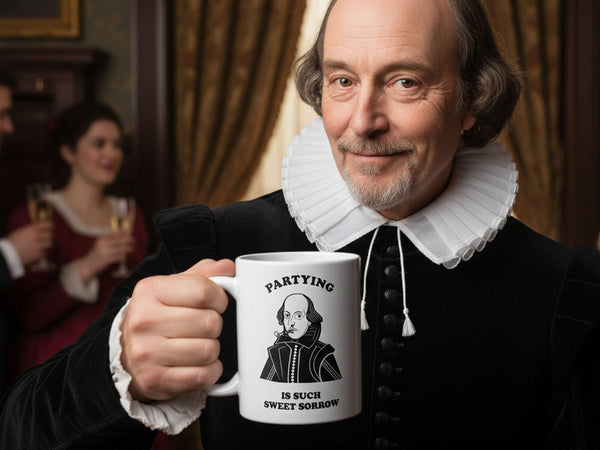 Sweet Sorrow Shakespeare Coffee Mug