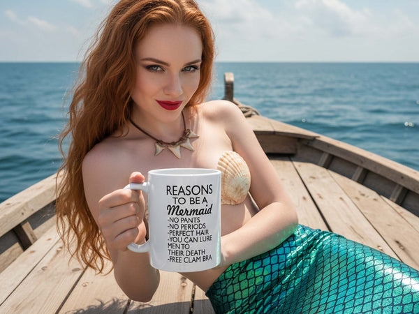 Reasons to be a Mermaid Coffee Mug