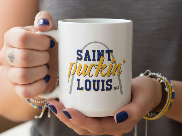 Saint Puckin' Louis Coffee Mug