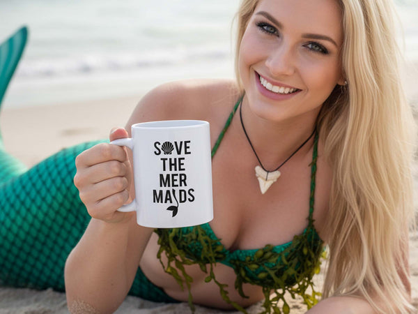 Save the Mermaids Coffee Mug