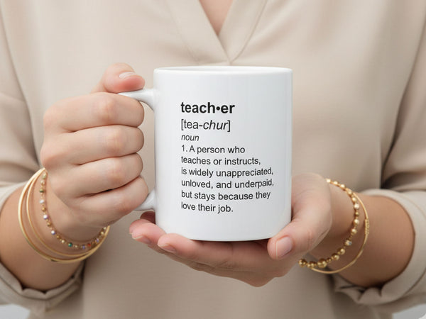 Teacher Definition Coffee Mug