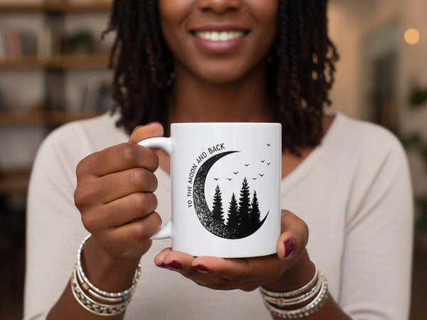 To the Moon and Back Coffee Mug