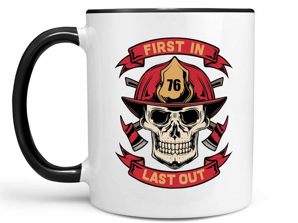 First In Last Out Coffee Mug