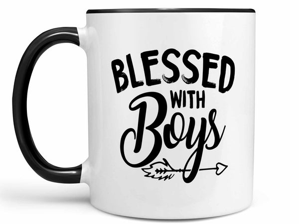 Blessed with Boys Coffee Mug