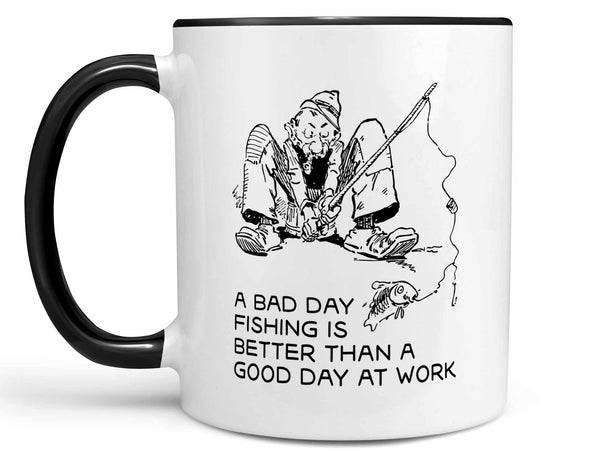 A Bad Day Fishing Coffee Mug