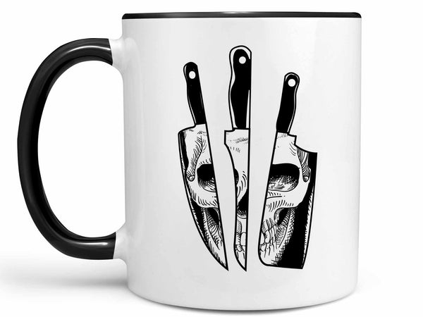 Skull Knife Coffee Mug