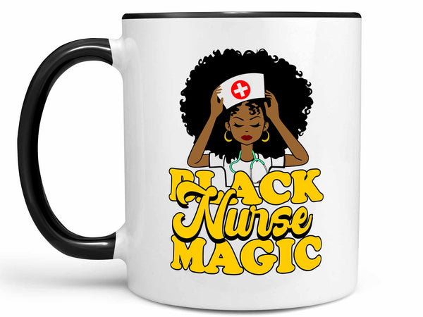 Black Nurse Magic Coffee Mug
