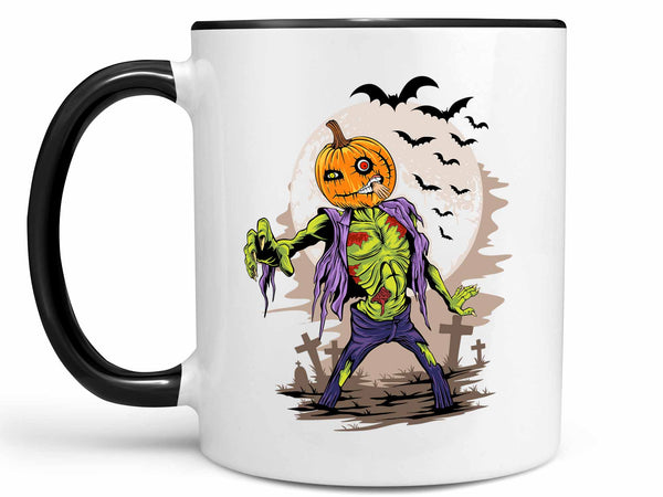 Pumpkin Zombie Coffee Mug