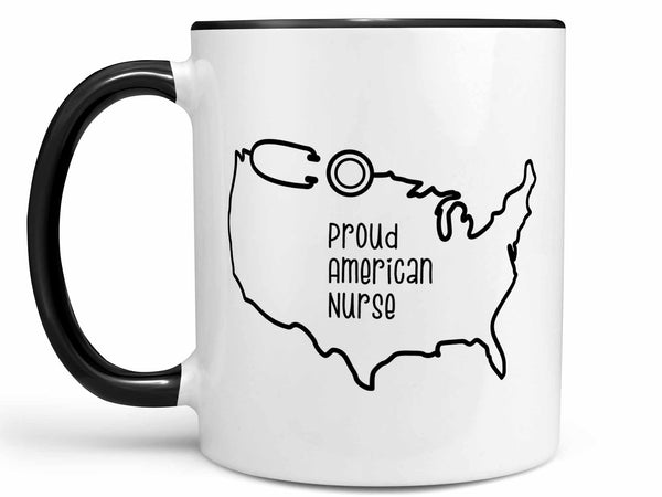Proud American Nurse Coffee Mug