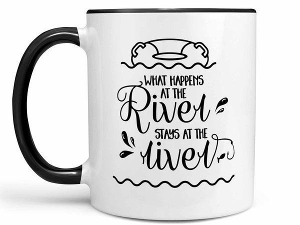 What Happens at the River Coffee Mug