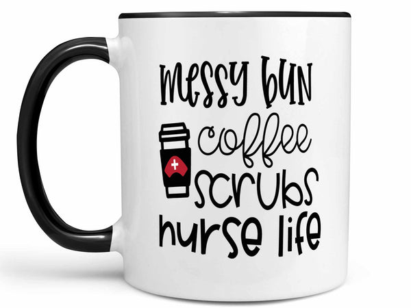 Messy Bun Coffee Scrubs Coffee Mug