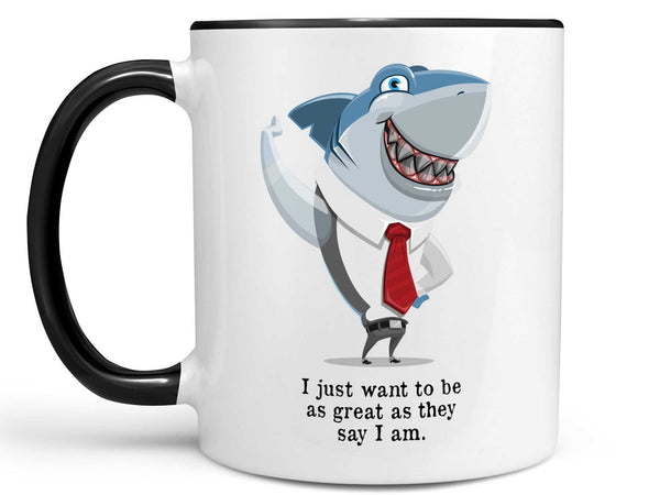 Great White Shark Coffee Mug,Coffee Mugs Never Lie,Coffee Mug
