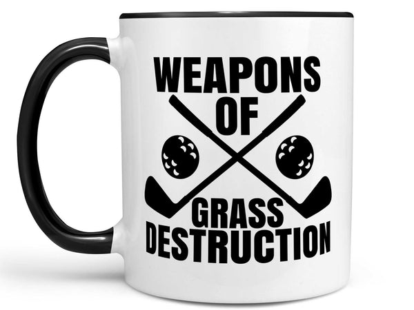 Grass Destruction Golf Coffee Mug,Coffee Mugs Never Lie,Coffee Mug