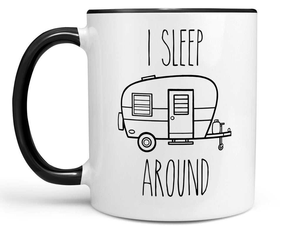 Camping Mug, Caravan Mug, Camping Coffee Mug, White 11oz Ceramic