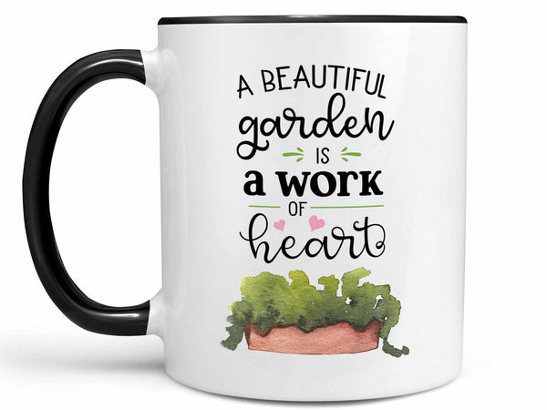 Gardening Work of Heart Coffee Mug