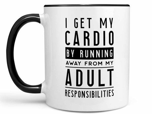 Running Away Cardio Coffee Mug,Coffee Mugs Never Lie,Coffee Mug