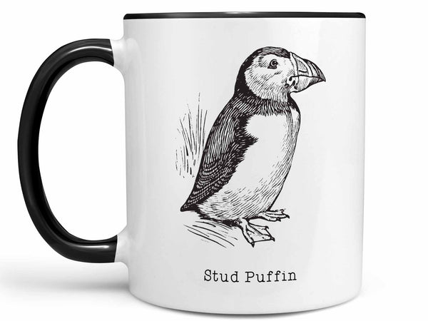 Stud Puffin Coffee Mug,Coffee Mugs Never Lie,Coffee Mug