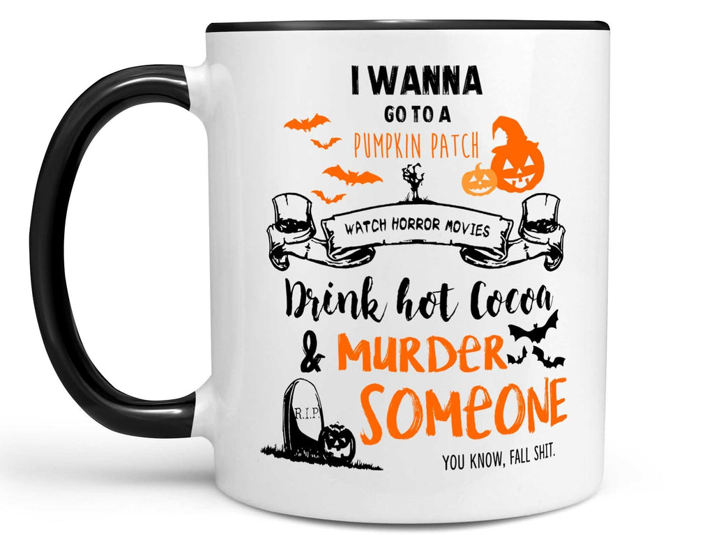 Coffee Because Murdering Is Wrong Mug Camping Mug Travel Mug Beer Stein  Funny Coffee Mugs Halloween Horror Nights 2023 Black Cat Halloween Coffee  Mug - Laughinks