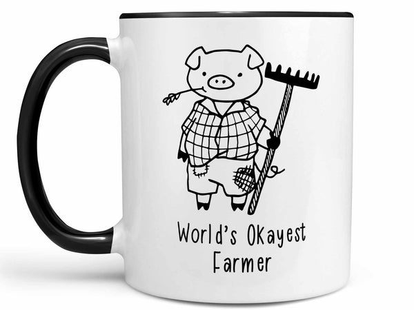 World's Okayest Farmer Coffee Mug,Coffee Mugs Never Lie,Coffee Mug