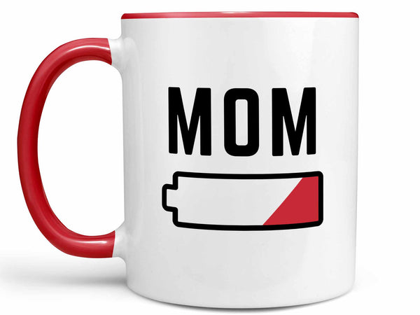Low Battery Mom Coffee Mug